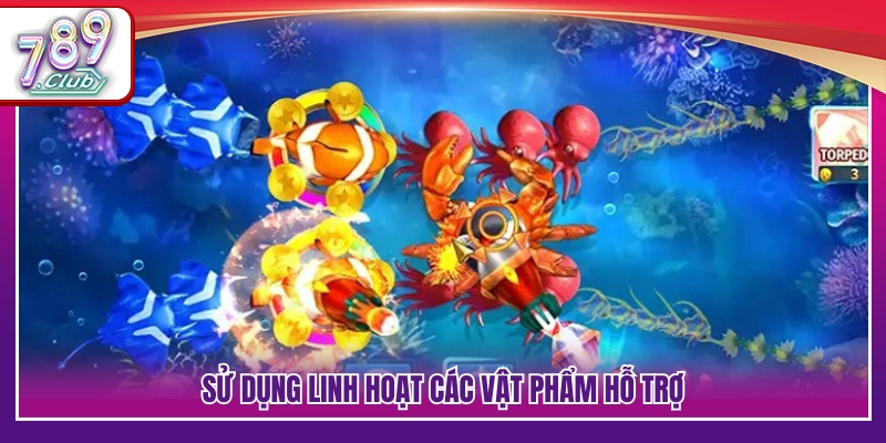 Bắn Cá Đại Dương 789Club – Chơi Là Cuốn Thưởng Về Liên Tục 4 Tận dụng item để gia tăng hiệu quả săn cá